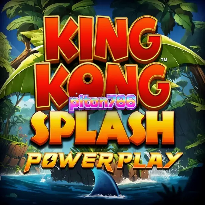 King Kong Splash: Power Play slot game screen with jungle theme