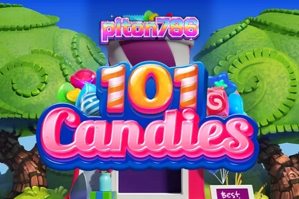 Tampilan antarmuka slot 101 Candies pada layar ponsel pintar